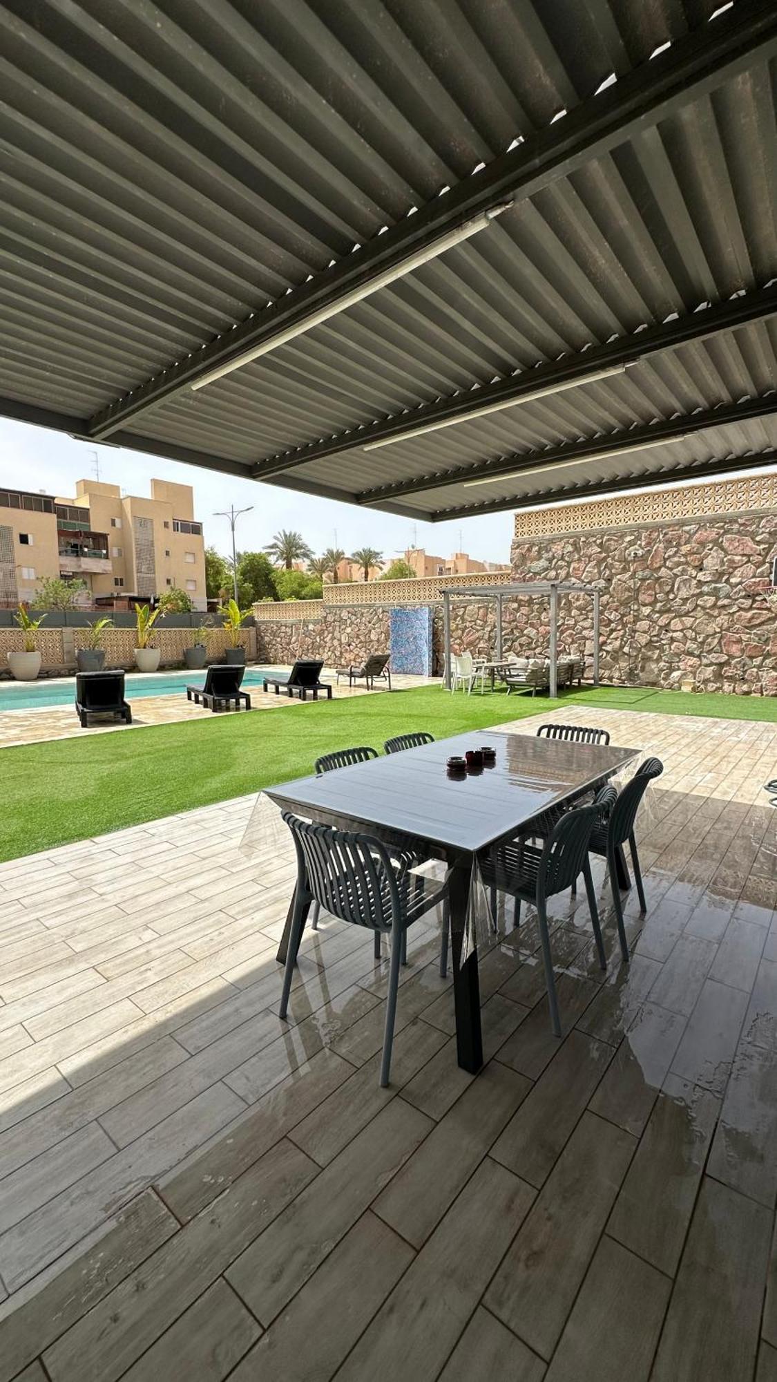 Luxury garden floor Eilat Appartement Buitenkant foto
